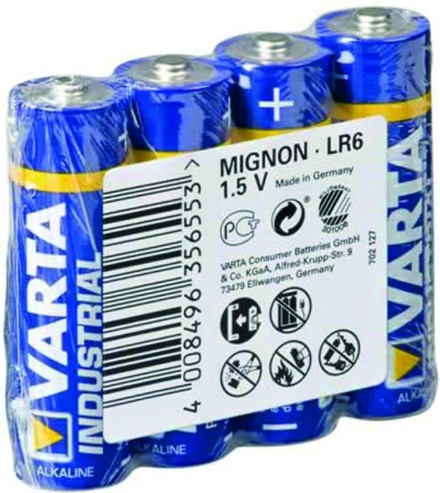 Varta Industrial (4 Stk., AA, 2960 mAh)