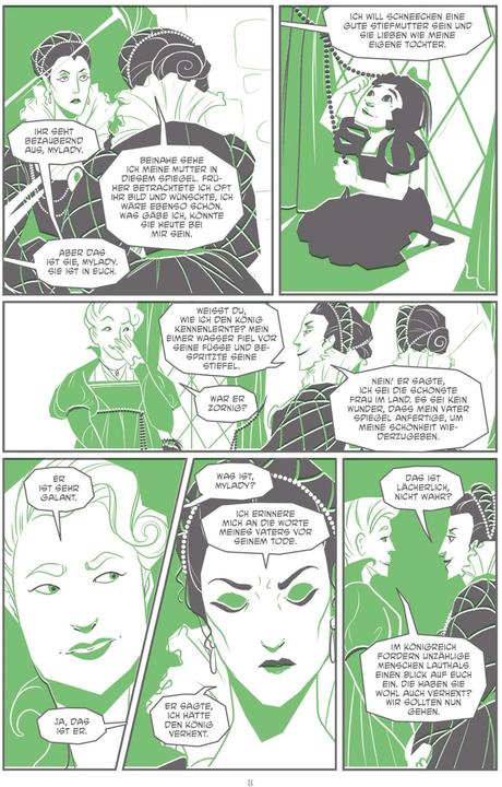 Produktbild Disney Villains Graphic Novels: Die Schönste im ganzen Land (Deutsch, Serena Valentino, Fiona Marchbank, 2024)