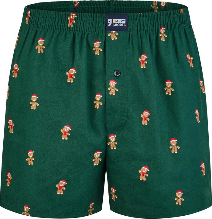 Image du produit Happy shorts Boxer X-mas Short, cadeau, Noël, motif (M, Une unité par pack)