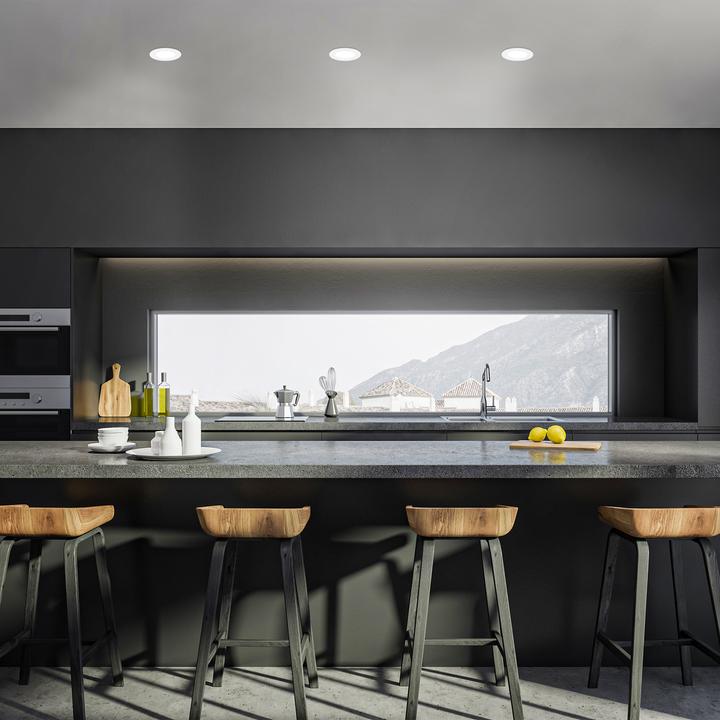Produktbild Briloner Ultraflache LED Einbauleuchten 3er-Set - Flat star