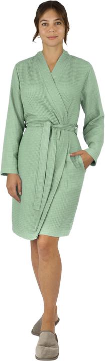 Image du produit Normani Peignoir femme en piqué de bambou gaufré Manisa - 9629 (L, XL)