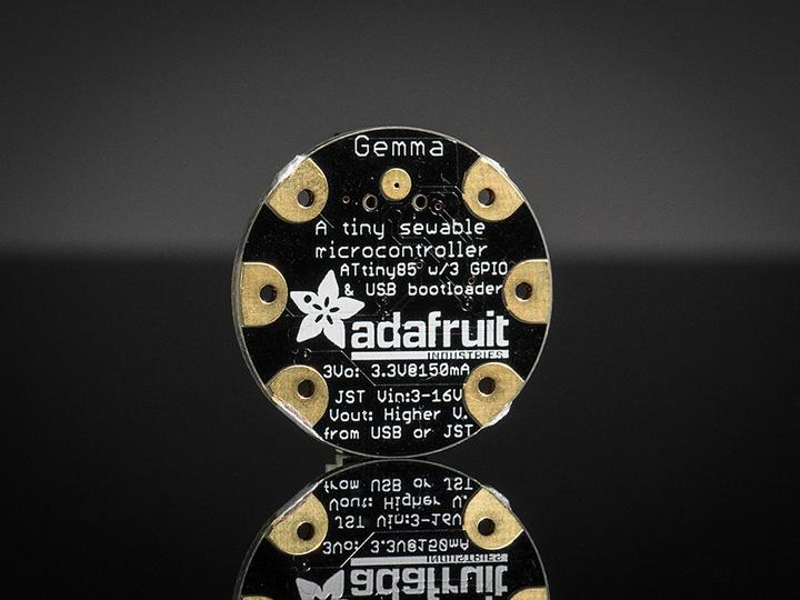Image du produit Adafruit GEMMA V2 Plateforme électronique portable miniature (Divers)