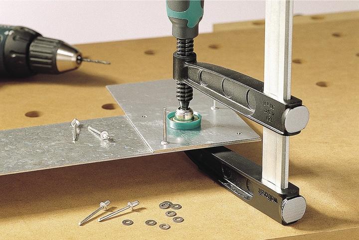 Produktbild wolfcraft wolfcraft 1 SZ - Schraubzwinge 120/450mm (450 mm)