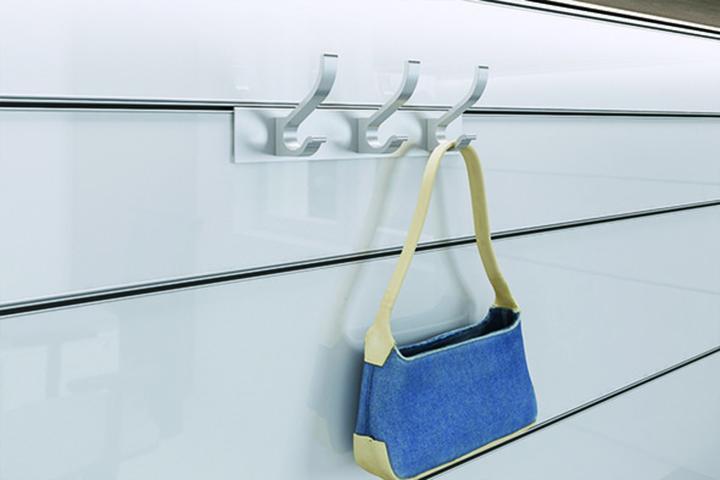 Produktbild OK-Line Kleiderhaken einzeln Wall System (1 Stk.)