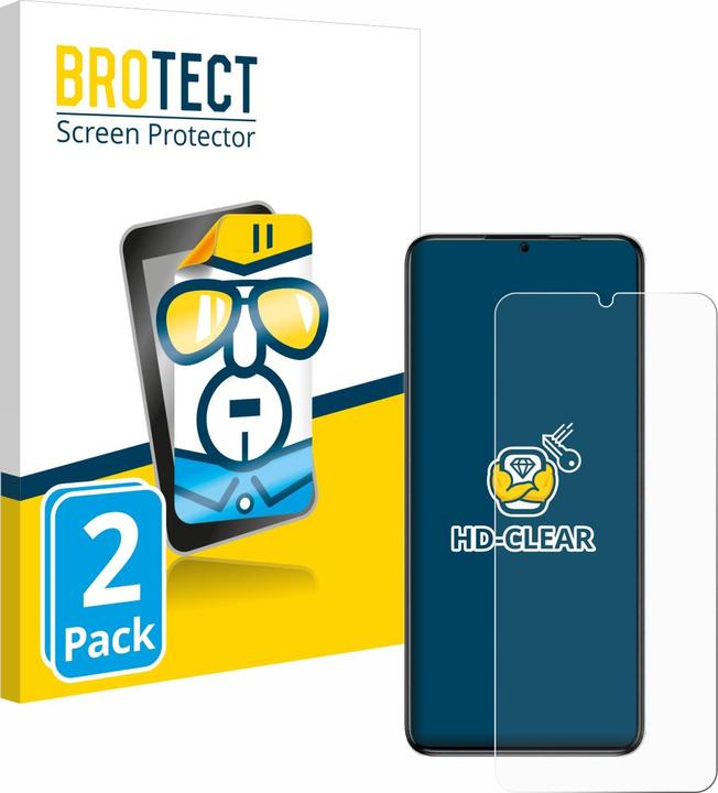 Produktbild BROTECT Schutzfolie Displayschutz Klar (2 Stück, Oukitel C50)