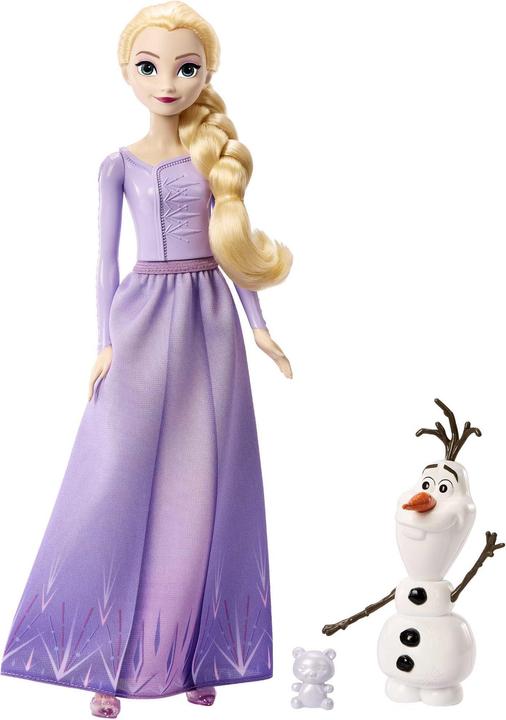 Produktbild Disney Frozen Disney Die Eiskönigin Spielzeug, Elsa Modepuppe und Olaf-Figur