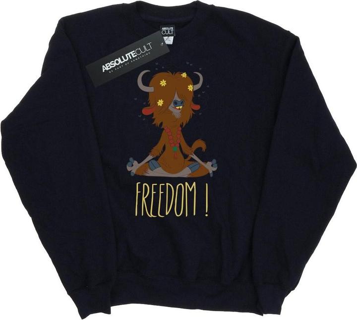Actual product image Disney Womens/Ladies Zootropolis Yak Freedom Sweatshirt (XXL)