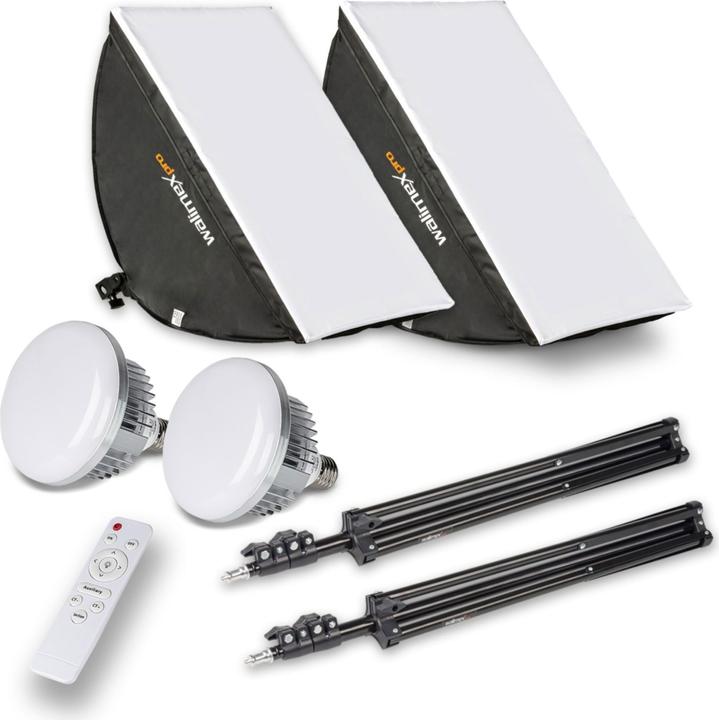 Walimex pro 60W Softbox Bi Color Kit 2 (Soft boxes)