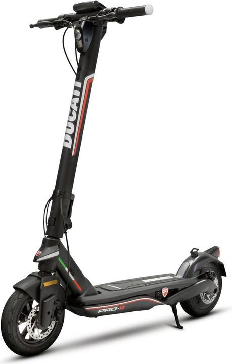 Actual product image Ducati branded Electric Scooter PRO-III With Turn Signals,, 10 ", /h, Black (25 km/h, 50 km, 350 W)