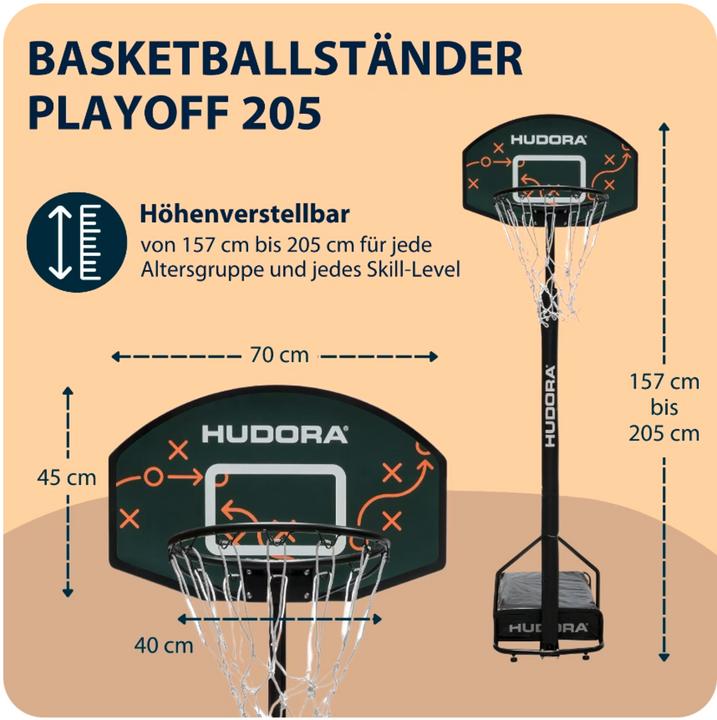 Image du produit Hudora Basketballständer Playoff 205