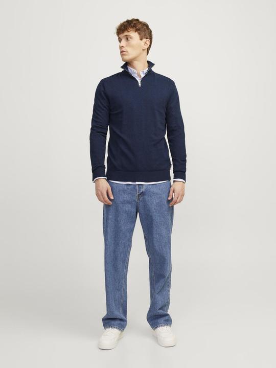 Image du produit Jack & Jones Demi-zip pull en tricot (L)