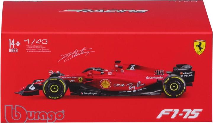 Immagine prodotto Bburago Ferrari F1-75 1/43 C. Leclerc 2022