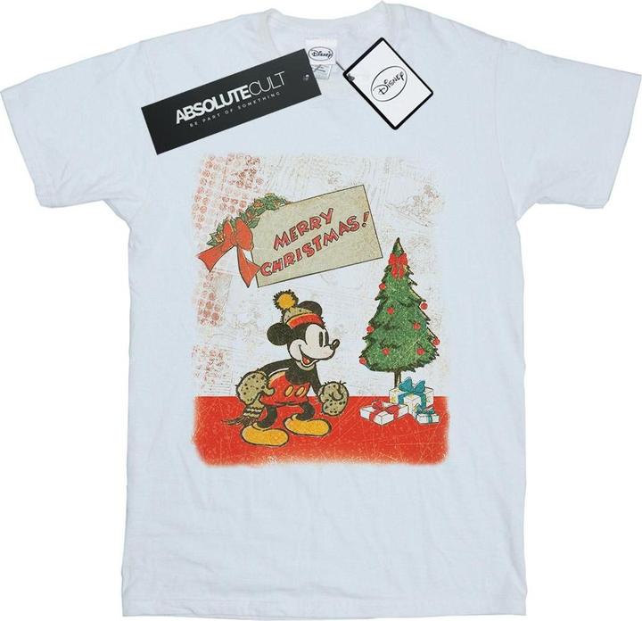 Produktbild Disney Mickey Mouse Vintage Christmas TShirt (L)