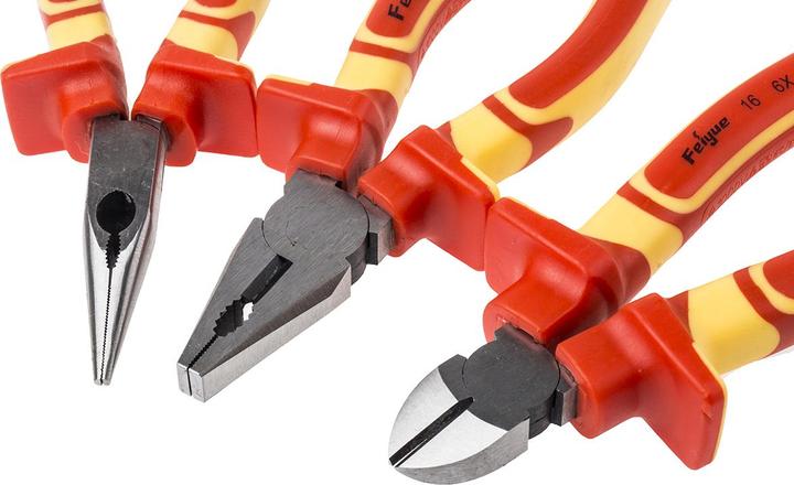 Actual product image Rs Pro 3 piece VDE Plier Set (250 mm)