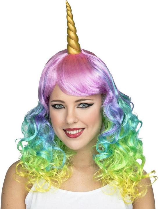 Actual product image My Other Me Wig Colourful Unicorn