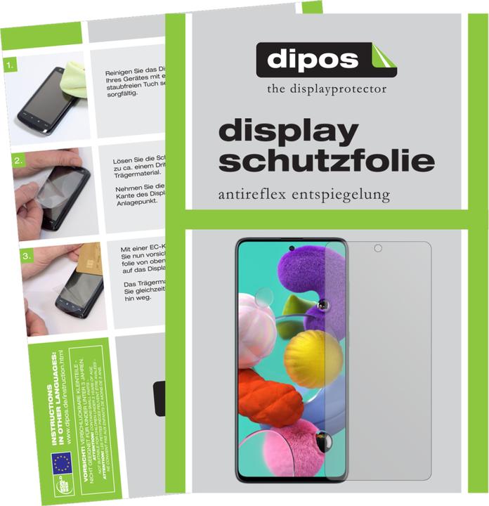 Immagine prodotto Dipos Pellicola Protettiva Antiriflesso (1 Pezzo/i, Samsung Galaxy A51 5G)