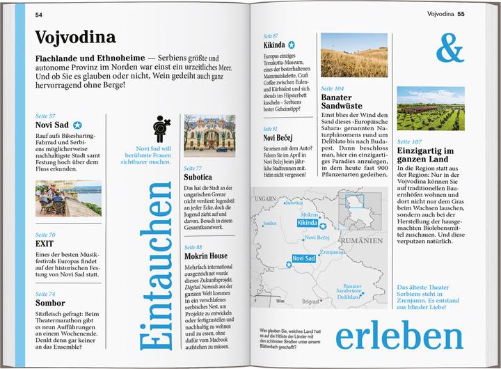 Image du produit Reise-Taschenbuch Reiseführer Serbien