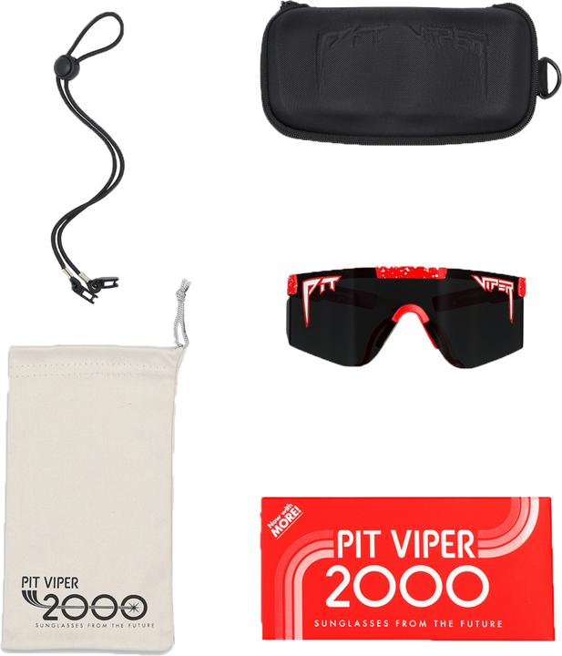 Produktbild Pit Viper The Responder 2000 (Weiss, Black, Red, Weiss, Black, Red)