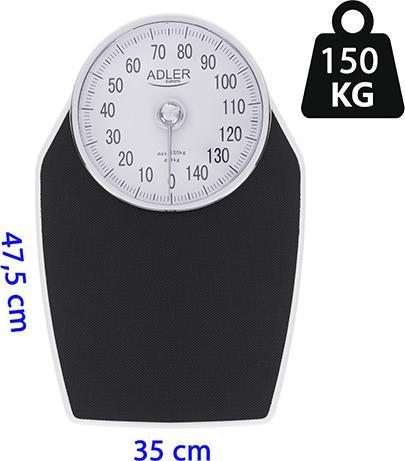 Immagine prodotto Adler Bilancia pesapersone AD 8177 (150 kg)