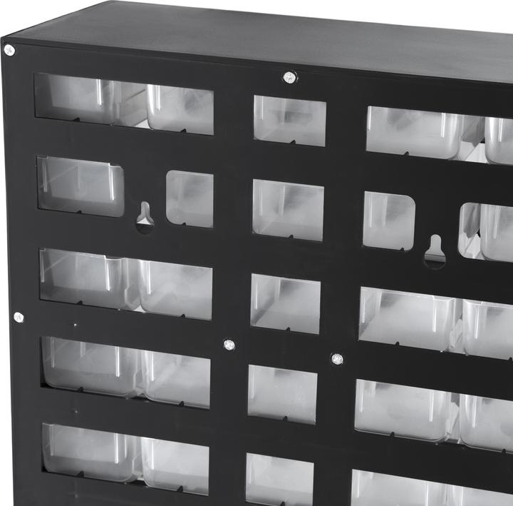 Actual product image tectake Assortment box small parts magazine