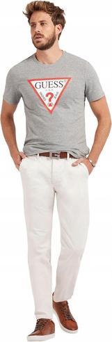 Produktbild Guess Herren Shirt grau/weiss/schwarz/hellrot XL (XL)