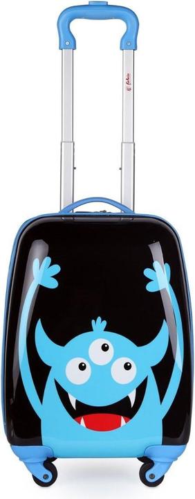 Immagine prodotto Hauptstadtkoffer Per i bambini Valigia per bambini MonsterBlue (24 l, Bagaglio a mano (fino a 50 litri))