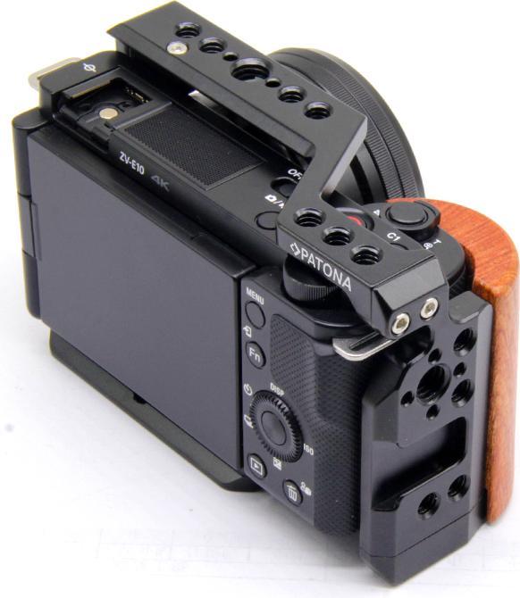 Actual product image Patona Cage Sony ZVE-10