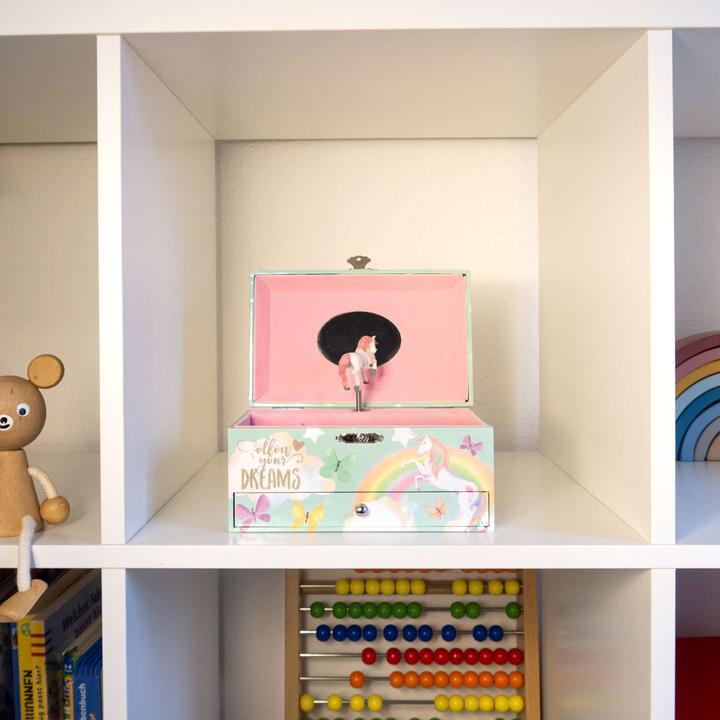 Produktbild Intirilife Schmuckschatulle mit Spieluhr und Musik für Kinder