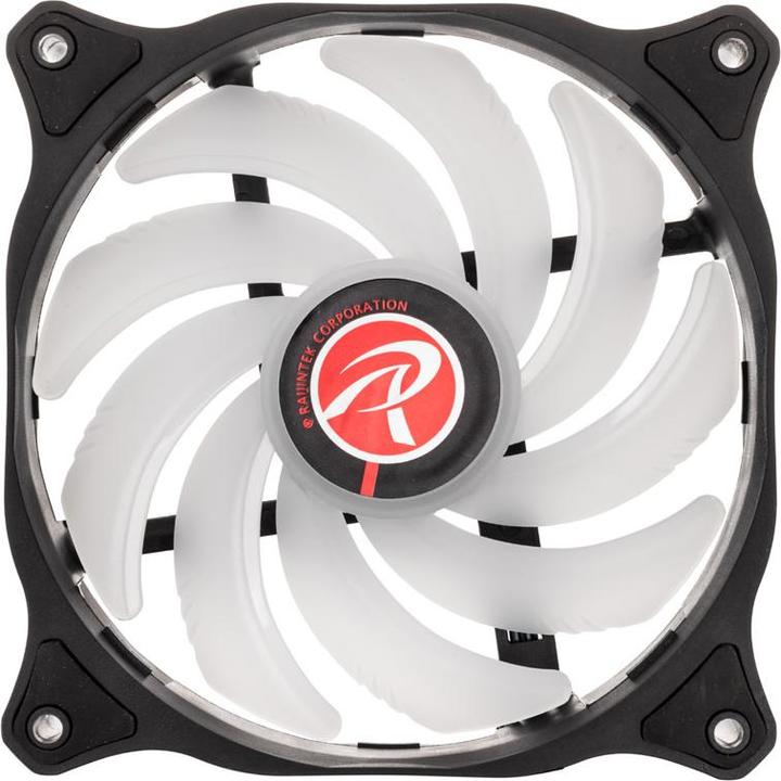 Actual product image Raijintek EOS 12 RBW ADD fan, set of 2 incl. controller (120 mm, 2 x)
