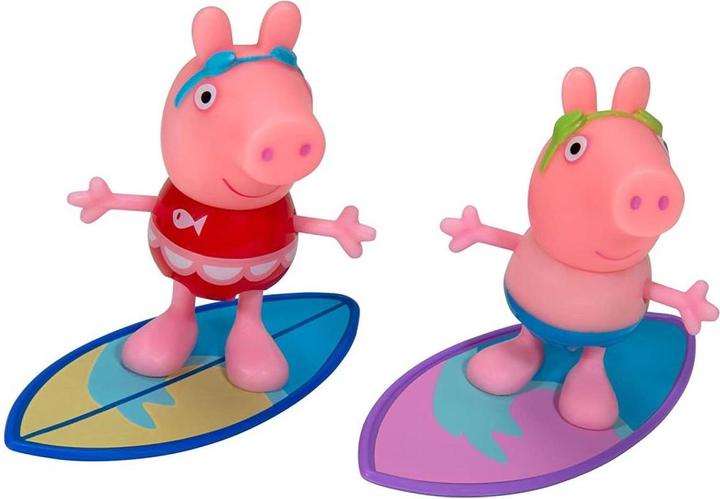Actual product image Jazwares Peppa beach day deluxe set