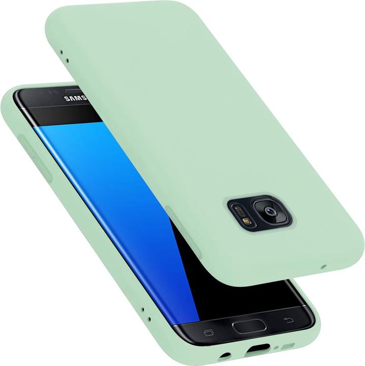 Immagine prodotto Cadorabo Copertura della cassa del silicone liquido TPU (Samsung Galaxy S7 Edge)