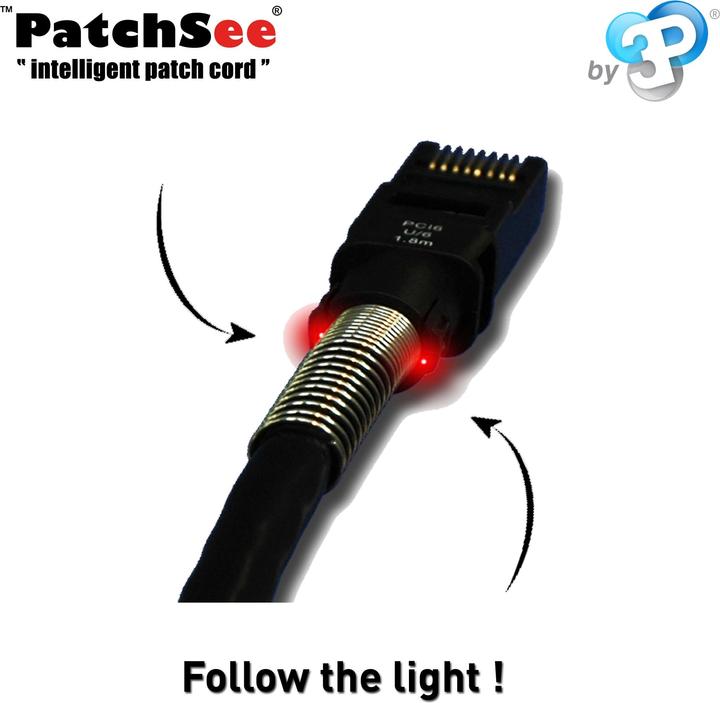 Produktbild PatchSee Netzwerkkabel (U/FTP, CAT6a, 4.90 m)