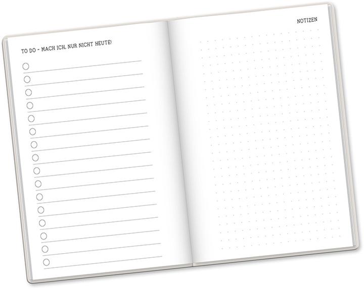 Actual product image Letterart 2025 diary This year is going to be mega! (10 x 15.5 cm, Hardcover, German)
