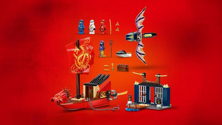 Produktbild LEGO Flug mit dem Ninja-Flugsegler (71749, LEGO Ninjago)