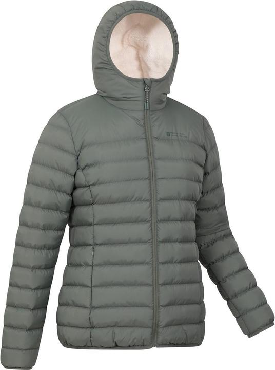 Actual product image Mountain Warehouse Womens/Ladies Faux Fur Lined Padded Jacket (34 D)