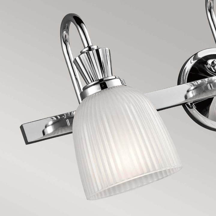 Immagine prodotto Elstead Lighting Cora Lampada da parete a LED G9 triplo cromo lucido IP44 (960 lm, G9)