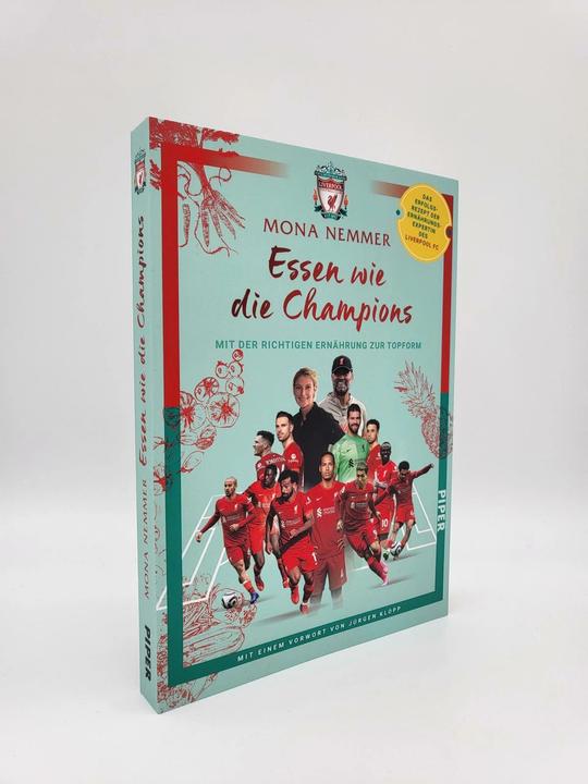 Produktbild Essen wie die Champions (Deutsch, Mona Nemmer, Liverpool FC, Cornelia Stoll, 2022)