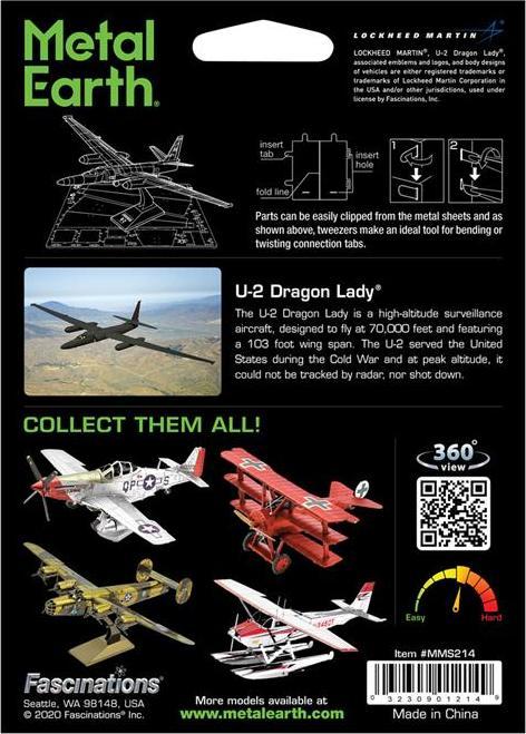Produktbild Metal Earth U-2 Dragon Lady