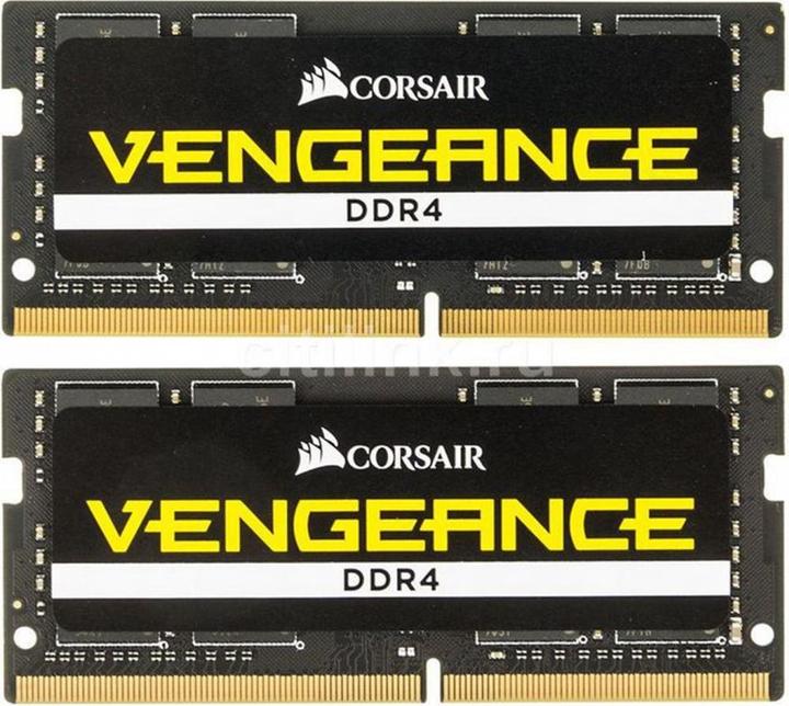 Image du produit Corsair Vengeance (2 x 32GB, 2666 MHz, RAM DDR4, SO-DIMM)