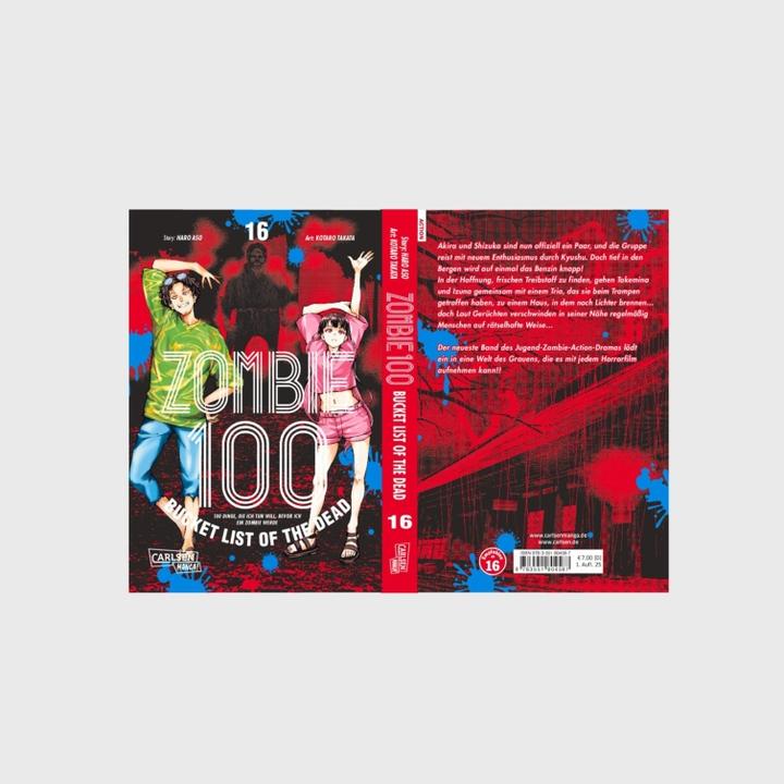 Actual product image Zombie 100 – Bucket List of the Dead 16 (German, Haro Aso, 2025)