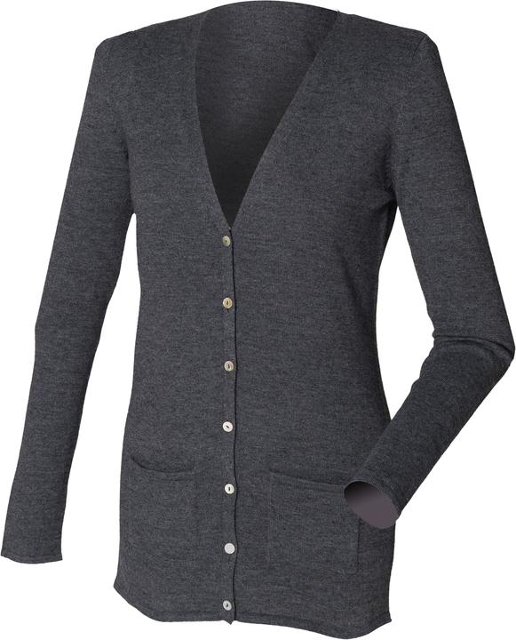 Produktbild Henbury Strickjacke Mit Vausschnitt (4XL)