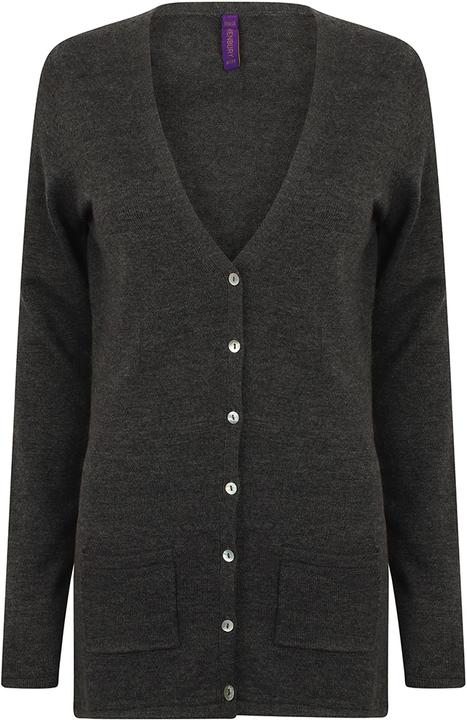 Produktbild Henbury Strickjacke Mit Vausschnitt (4XL)