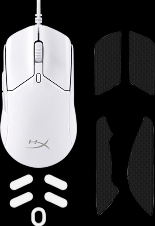 Actual product image HyperX Pulsefire Haste 2 - Gaming Mouse (White) (Cable)