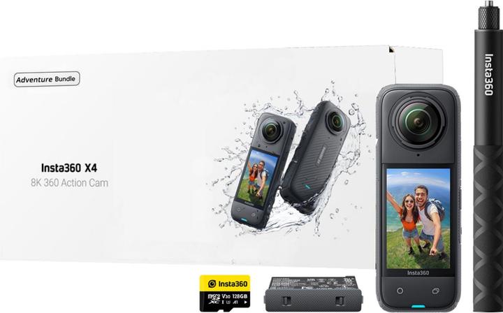 Image du produit Insta360 X4 Adventure Bundle (30p, Bluetooth, WiFi)