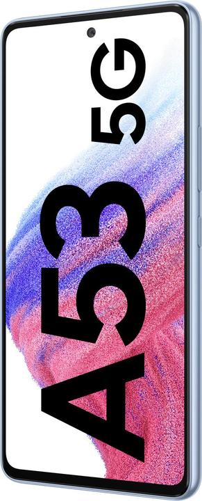 Immagine prodotto Samsung Galaxy A53 5G EU (256 GB, Blu impressionante, 6.50", Doppia SIM, 64 Mpx, 5G)