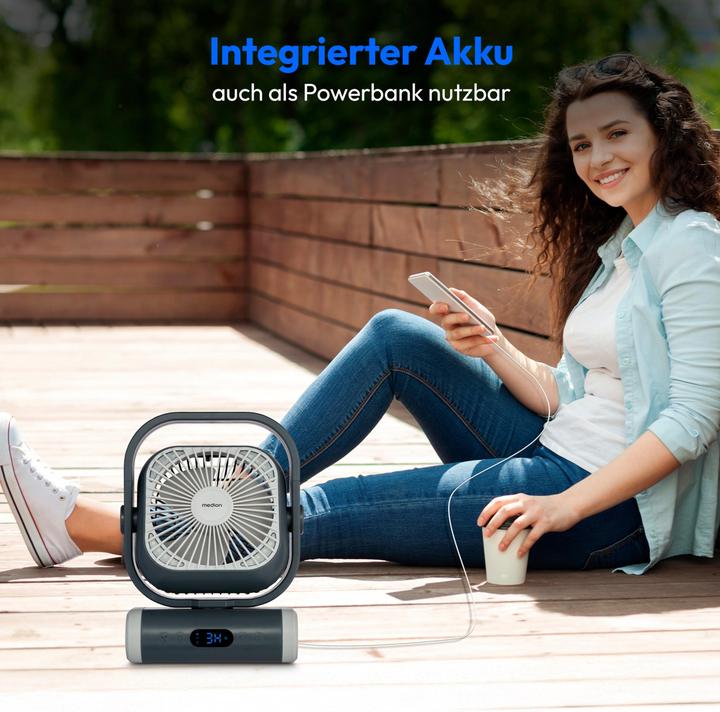 Actual product image Medion LIFE Camping Ventilator E10 TF (48 dB)
