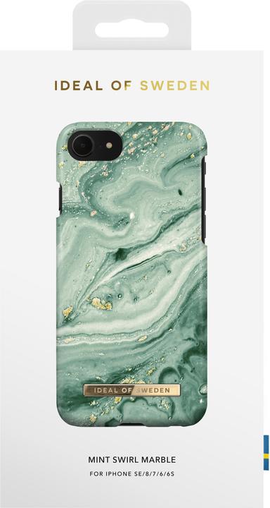 Produktbild iDeal Of Sweden Designer Hard-Cover Mint Swirl Marble (Apple iPhone 6s, Apple iPhone 6, Apple iPhone 7, Apple iPhone 8, Apple iPhone SE (2nd Gen))