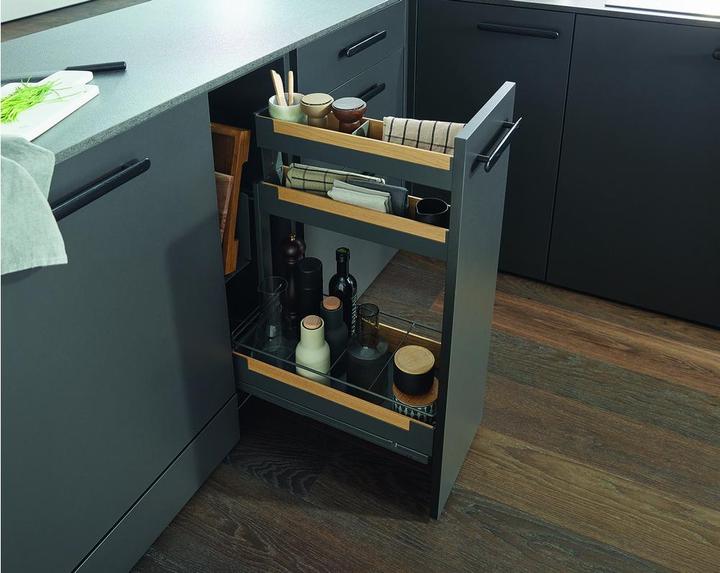 Actual product image Peka Metall Base cabinet front pullout Pinello Board