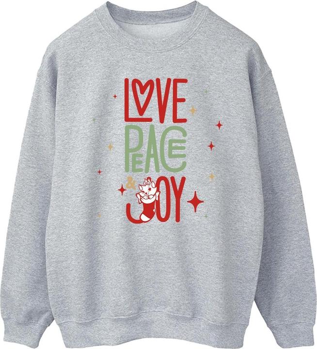 Produktbild Disney The Aristocats Marie Love Peace Joy Sweatshirt (XL)