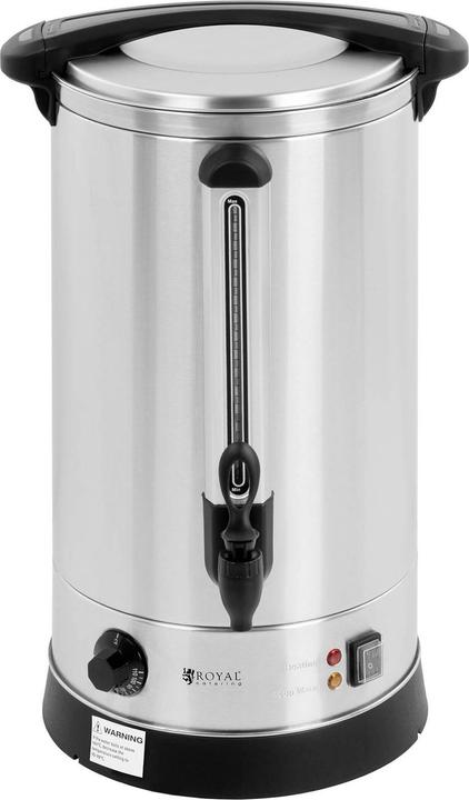 Produktbild Royal Catering Wasserkocher Edelstahl 20,5 Liter Doppelwandig 2500 W Warmhaltefunktion